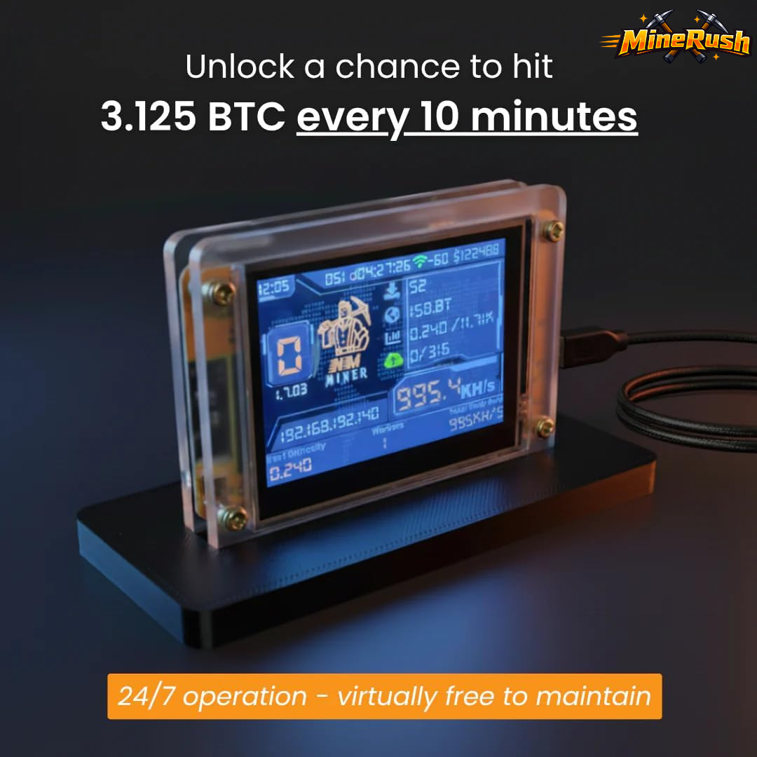MineRush – Le Ticket de Loterie Bitcoin Infini